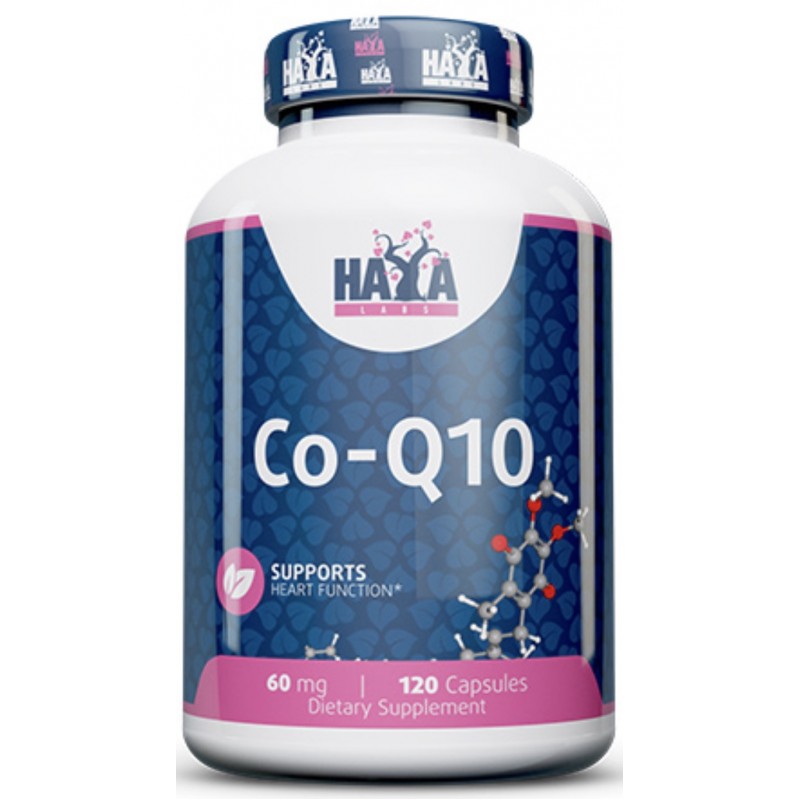 Haya Labs Co-Q10 60 mg 120 kapslit